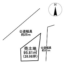 羽島市竹鼻町丸の内5丁目　売土地