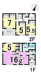 岐阜市長良雄総 第1　1号棟　新築戸建