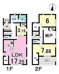 岐阜市北一色　1棟棟　新築戸建