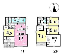 岐阜六条江東　3号棟　新築戸建