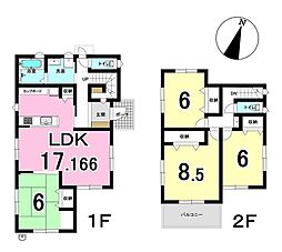 羽島市堀津町須賀中　1号棟　新築戸建