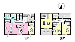 羽島市福寿町小学校前　2号棟　新築戸建
