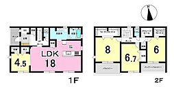 羽島市竹鼻町第2期　1号棟　新築戸建