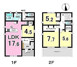 一宮市北方町中島 2号棟 新築戸建