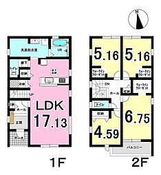 各務原市川島渡町第2　1号棟　新築戸建