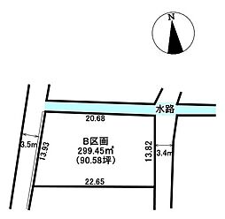 羽島郡笠松町長池字宮代　B区画　売土地