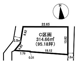 羽島郡笠松町長池字宮代　C区画　売土地