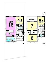 各務原市那加前野町1丁目　2号棟　新築戸建