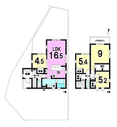 各務原市那加前野町1丁目　5号棟　新築戸建