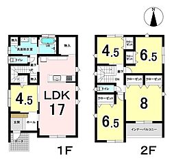 各務原市那加日吉町　A棟　新築戸建