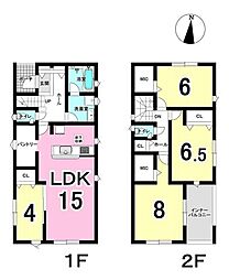 各務原市那加宮浦町　第1　2号棟　新築戸建