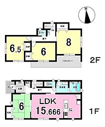 岐阜市茜部菱野3丁目　1号棟　新築戸建