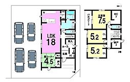ダイマルタウン茜部菱野3　B棟　新築戸建