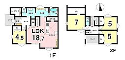 岐阜市中鶉2丁目　C棟　新築戸建
