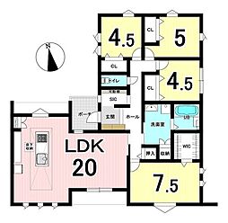 岐阜市中鶉2丁目　D棟　新築戸建