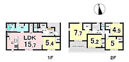 羽島郡笠松町北及第2　3号棟　新築戸建