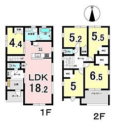 岐阜市中鶉三丁目　3号棟　新築戸建