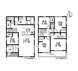 羽島市上中町長間　3号棟　新築戸建