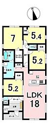 羽島市上中町長間　1号棟　新築戸建