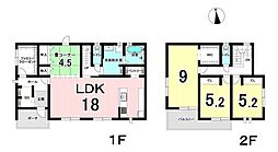 ダイマルタウン矢熊3　B棟　新築戸建