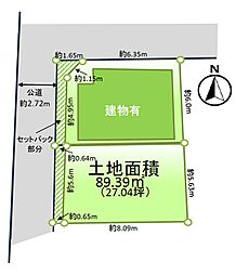 練馬区桜台3丁目　土地