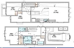 金沢区六浦3丁目　新築分譲住宅　全2棟　2号棟　2号棟