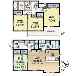 瀬谷区北新　新築分譲住宅　全22棟　21号棟　21号棟