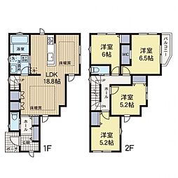 西区元久保町　新築分譲住宅　全2棟　1号棟　1号棟