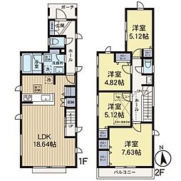 瀬谷区宮沢2丁目 新築分譲住宅 全3棟 3号棟 3号棟