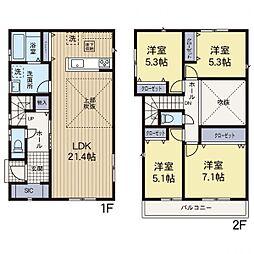 鎌倉市浄明寺4丁目　新築分譲住宅　全2棟　1号棟　1号棟
