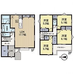 旭区今宿東町 新築分譲住宅 全2棟 B号棟 B号棟