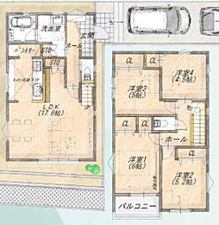 南区六ツ川2丁目　新築分譲住宅　全2棟　Ｂ号棟　Ｂ号棟