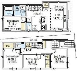泉区和泉中央南5丁目　新築分譲住宅　全5棟　1号棟　1号棟