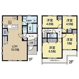 藤沢市本藤沢3丁目　新築分譲住宅　全2棟　2号棟　2号棟