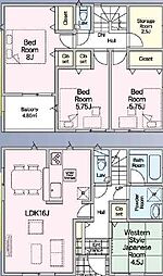 南区永田北2丁目　新築分譲住宅　全2棟　1号棟　1号棟
