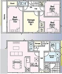 南区永田北2丁目　新築分譲住宅　全2棟　2号棟　2号棟