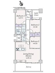 ライオンズガーデン武蔵関公園弐番館