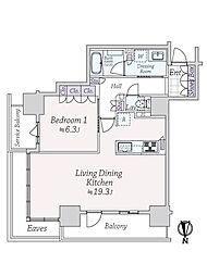 ブランズタワー・ウェリス心斎橋ＮＯＲＴＨ
