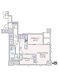 ブランズタワー谷町四丁目