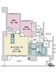 Ｄ´クラディア住吉リバーシーン