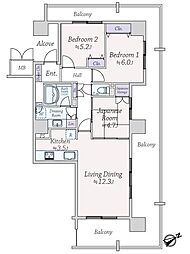 Ｄ’グラフォートサウスマークタワー