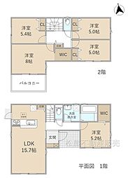 リーブルガーデン中央区篠原町第1期　1号棟