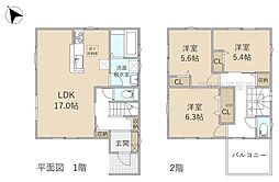 リーブルガーデン中央区和地山　1号棟