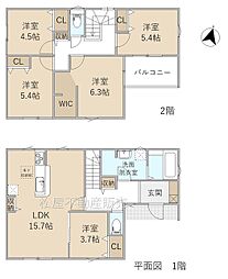 リーブルガーデン磐田天竜第1期　1号棟