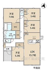 リーブルガーデン磐田上大之郷の平屋　1号棟