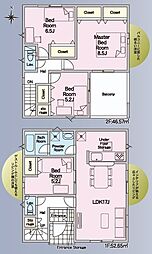 クレイドルガーデン磐田市川袋第4　3号棟