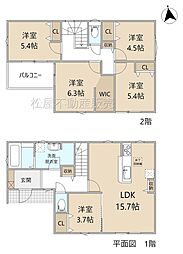 リーブルガーデン中央区篠ケ瀬町　1号棟
