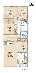 リーブルガーデン磐田掛塚新町4期　1号棟
