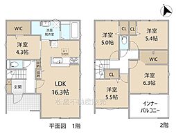 リーブルガーデン中央区舞阪町長十新田第3期　2号棟