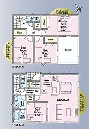 クレイドルガーデン中央区篠原町第1　6号棟